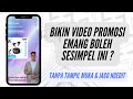 Buat promosi praktis otomatis pakai ai tanpa harus tampil muka