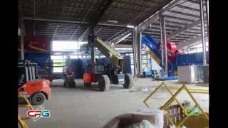 Time-lapse of Scott County Waste Commission Equipment Installation