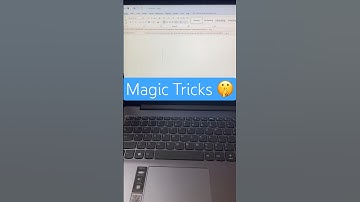 Magic tricks ms word #shorts #msword #tips #tricks #computer #laptop