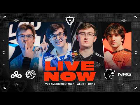 VERTICAL | FUR vs NRG - VCT Americas Stage 1 - Week 1