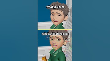 What you see VS What animators see