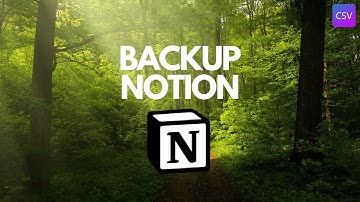 How to back up your Notion data (and how to restore it)