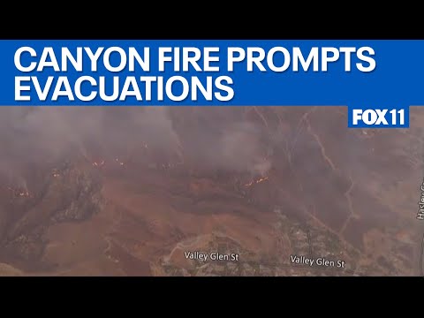 Canyon Fire prompts evacuation orders  | FOX 11 LA