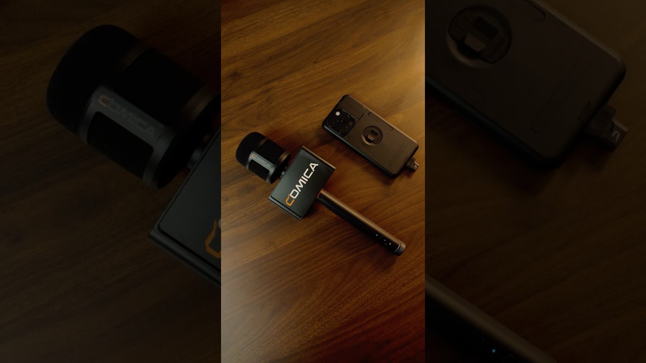 Wireless Handheld Interview Microphone | Comica Revo S