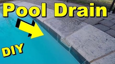 Swimming Pool Drain Problems, Overflow Drain