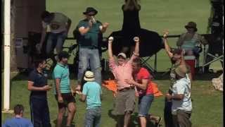 Cricket fan takes amazing catch - Wins share of one million