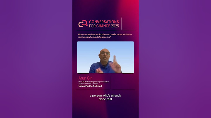 „Conversations for Change 2025 Snippet ft. Arun Giri“.