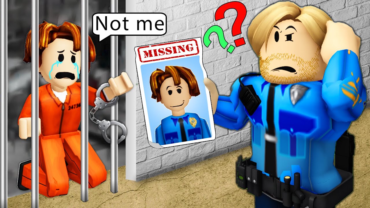 Outline Video ROBLOX Brookhaven 🏡RP: Escape from JAILBREAK Obby: Criminal to Cop | Gwen Gaming Roblox