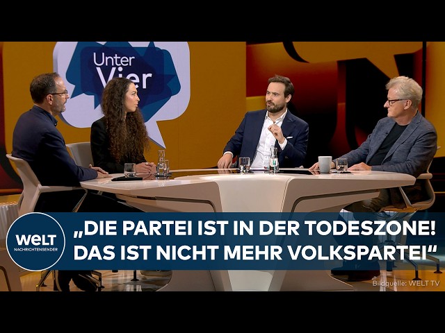 DEUTSCHLAND: "Die Partei ist in der Todeszone!" Kann sich die CDU noch retten? | UNTER VIER