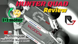 🛴[Multilingual Sub] R7 Tech⚡"Hunter QUAD(2X2) "Detailed review of 7th year user! /Electric  scooter screenshot 3
