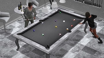 Second Life - Pool Table Complex