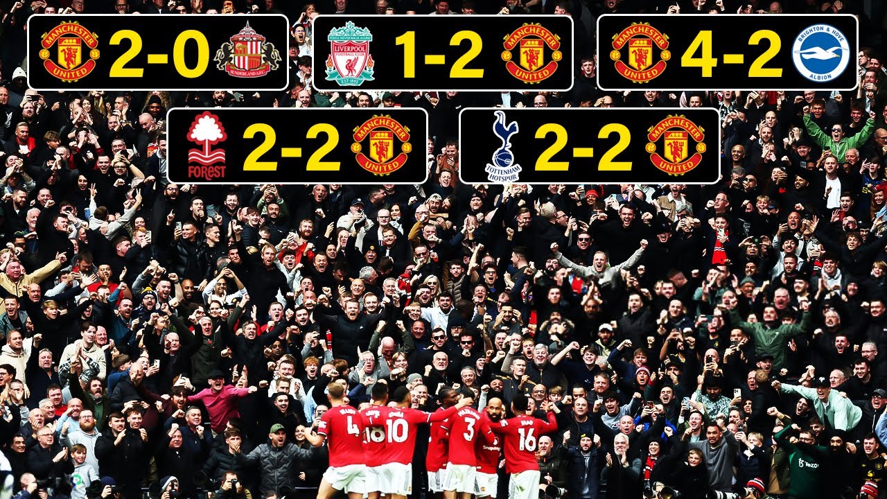 Man United UNBEATEN 5 Games in a Row Under Ruben Amorim!