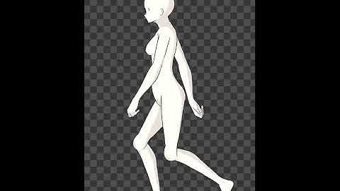 [ Dragonbones ] Walk Cycle Test