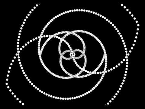 [processing] 弾幕3 #プログラミング #弾幕 #shorts