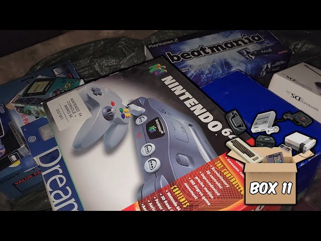 Unboxing My Childhood Video Game Collection - BOX 11 | The Attic 🕹️ class=
