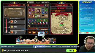 🔴Level 97+ Task Bar Hero / Réponse à vos questions