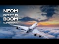 Saudi neom fund boosts boom supersonic advancing gulfs supersonic travel