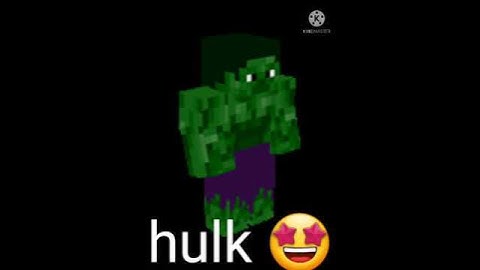 hulkķ🤩🤩 in minecraft para Samsung A1 A2 A3 A4 A5 A6 A7 A8 A9 A10 A11