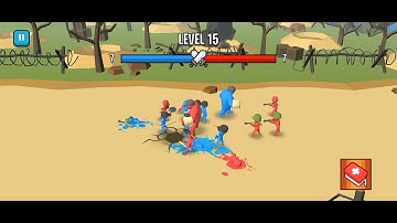 Stick Army: World War Strategy Game - Gameplay Walkthrough Part 1 All Levels 1-20 (Android,iOS)