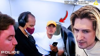 Police Track Down iPad Thief on Airplane | xQc Reacts