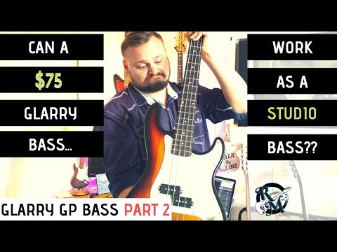 can-a-$75-glarry-bass-work-as-a-recording-studio-bass-guitar??-//-glarry-gp-bass-part-2