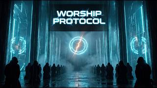 Neon Omen – Worship Protocol (Lyrics) | Futuristic Cinematic Djent