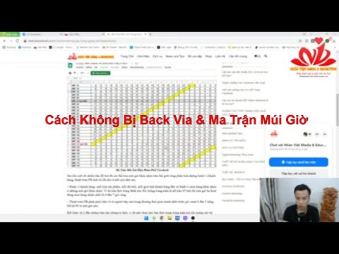 Video Cách Không Bị Back Via & Ma Trận Múi Giờ - youtube