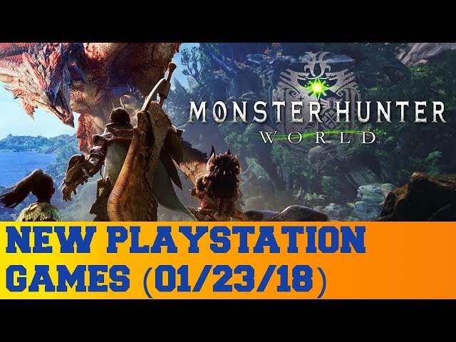 New PlayStation Games for January 23rd 2018