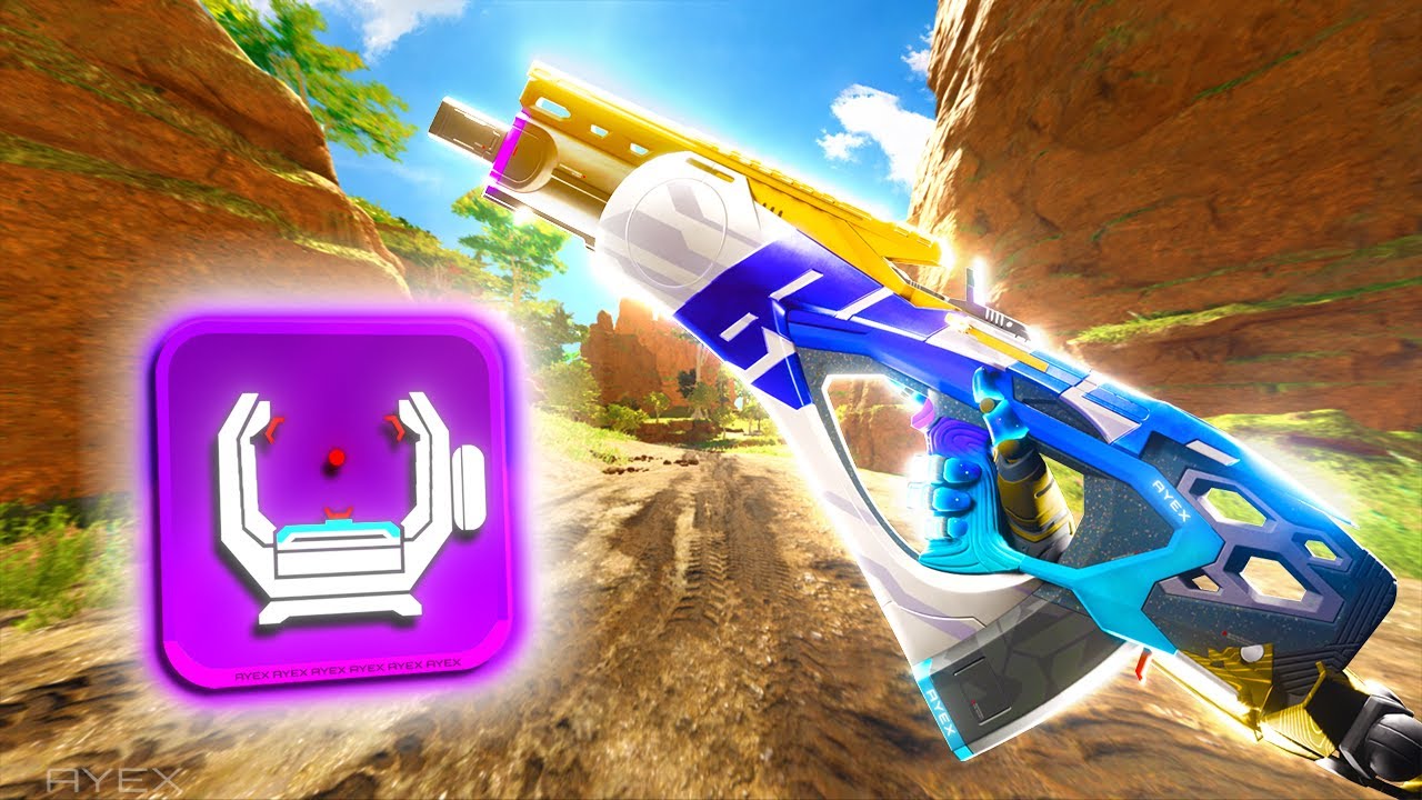 using the *new* DEADLIEST Flatline Loadout in Apex Legends - YouTube