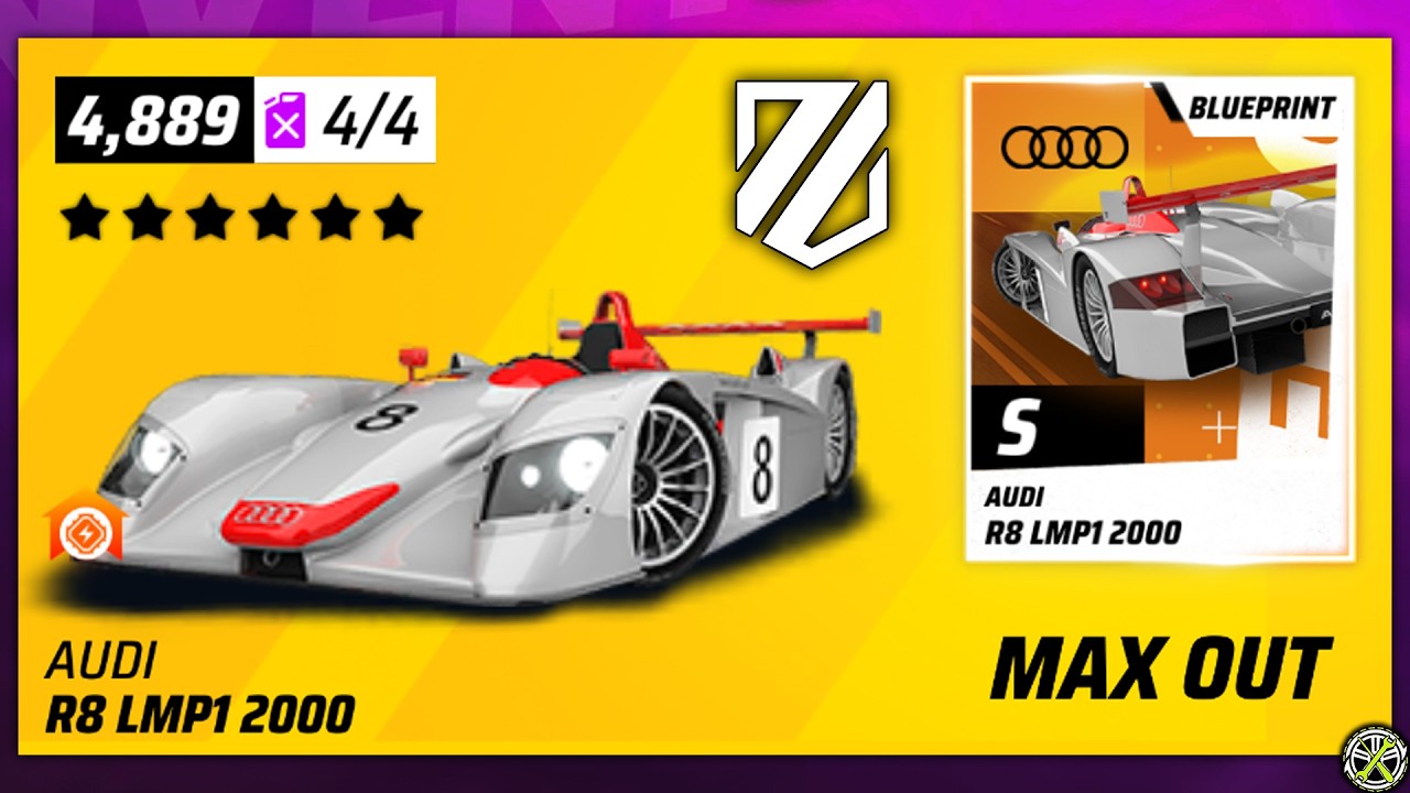 GOLDing the 2000 Audi R8 LMP1: Asphalt Legends RTG #874 - YouTube