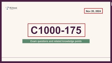 合格率を上げるためのIBM C1000-175試験攻略法と試験対策