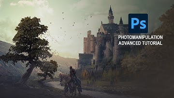 Photoshop Art –  Fantasy Castle King Fort