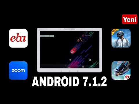 E Tab5 Sürüm Yükseltme - Android 7.1.2 ( Yeni )