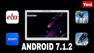 E Tab5 Sürüm Yükseltme - Android 7.1.2 ( Yeni )