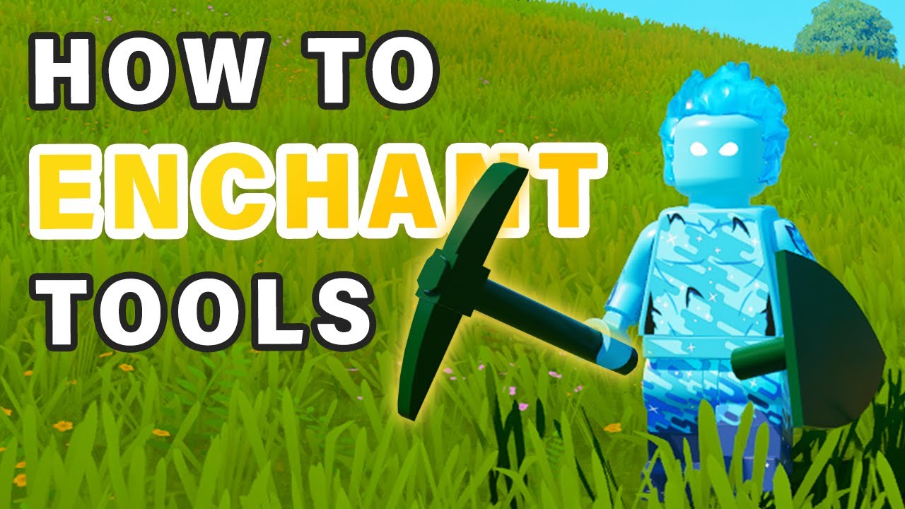 How to Enchant your Tools & Weapons LEGO Fortnite YouTube