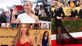 SAG Awards 2015: Celeb fashion rewind