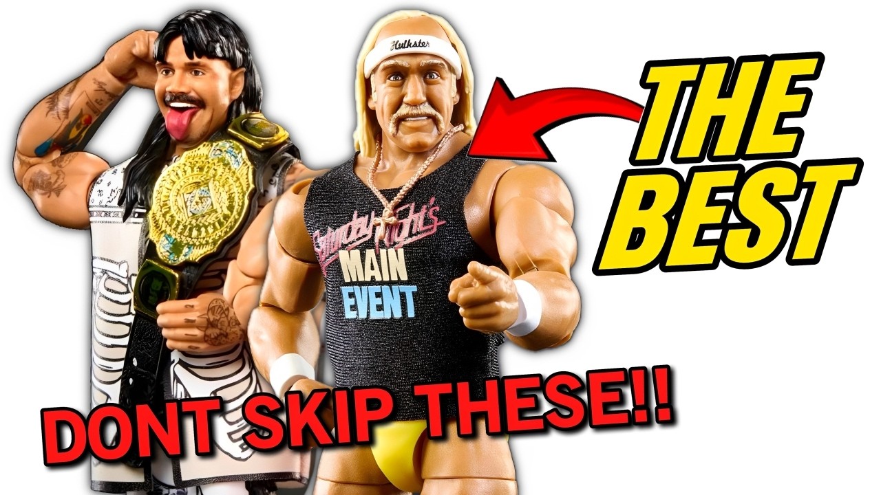 WWE マテル　エリート　タイガー・ジェット・シン　カスタム　サーベル無し Don't MISS The BEST WWE Figures of 2026! - YouTube