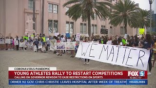 Young Athletes Call On Newsom To Let Them Compete