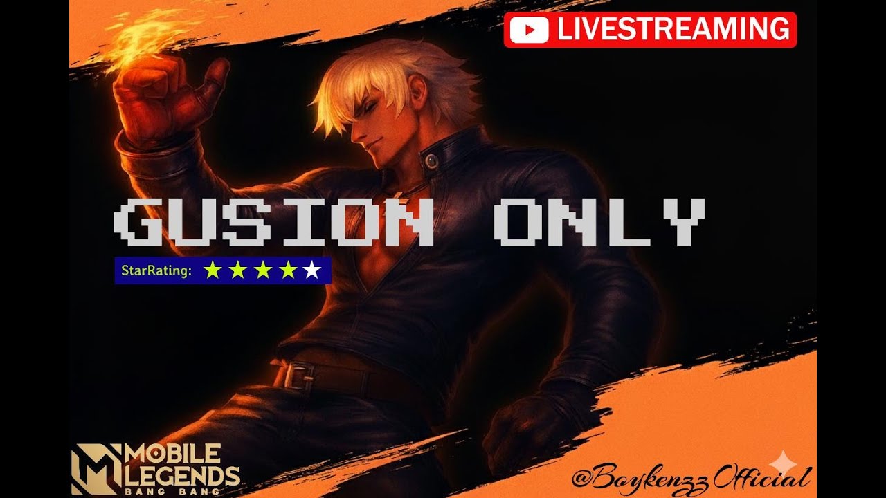 🔴    INI CARA BERMAINNYA TOP GLOBAL GUSION IN RANKED GAMEPLAY!!