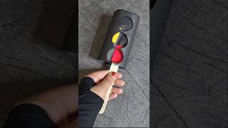 Traffic light craft for kindergarten | Traffic light craft activity #shortsfeed #viralshort #craft