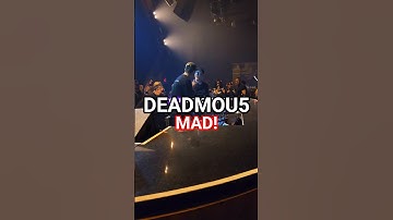 Deadmau5 was NOT happy at Zouk Nightclub! 😱 Wildest night seeing him & kaskade! #viral #viralvideos