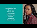 Princess Nokia - Green Eggs And Ham [ LYRICS ]