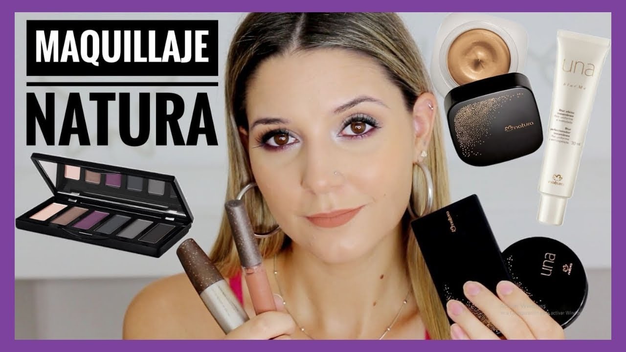 PROBANDO MAQUILLAJE DE NATURA l TREMENDO!!