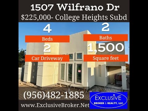 1507 Wilfrano Dr, Laredo, TX home video tour