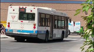 MONTREAL STM BUSES IN ACTION JUNE 2020