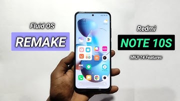 Install New MIUI Fluid OS 2.0 REMAKE - Redmi Note 10S (Rosemary) | MIUI 14 Features! | Dot SM