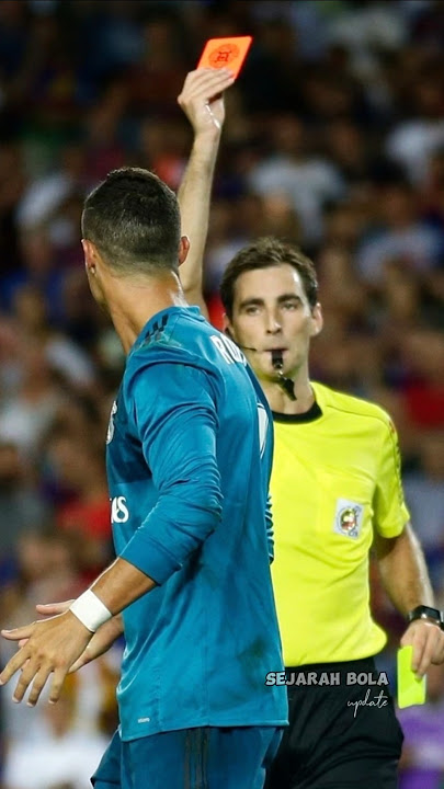 It turns out this is the history of the creation of red cards in football