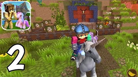 Pony World Craft - Gameplay Walkthrough Part 2 (Android Game)