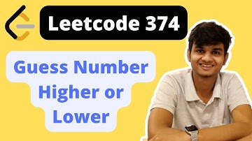 Leetcode 374 || Guess Number Higher or Lower || Java Code || Hindi