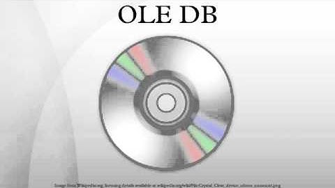 OLE DB
